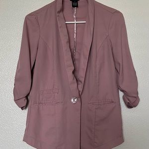 Blush Pink Blazer Jacket